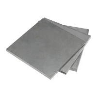 Placas usinadas de molibdênio
